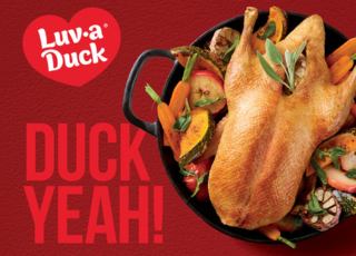 RECIPE IDEA – Festive Duck with Raspberry & Thyme